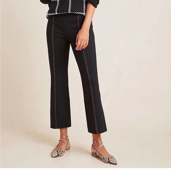 Anthropologie The Essential Cropped Flare Pull On - Picture 3 of 8